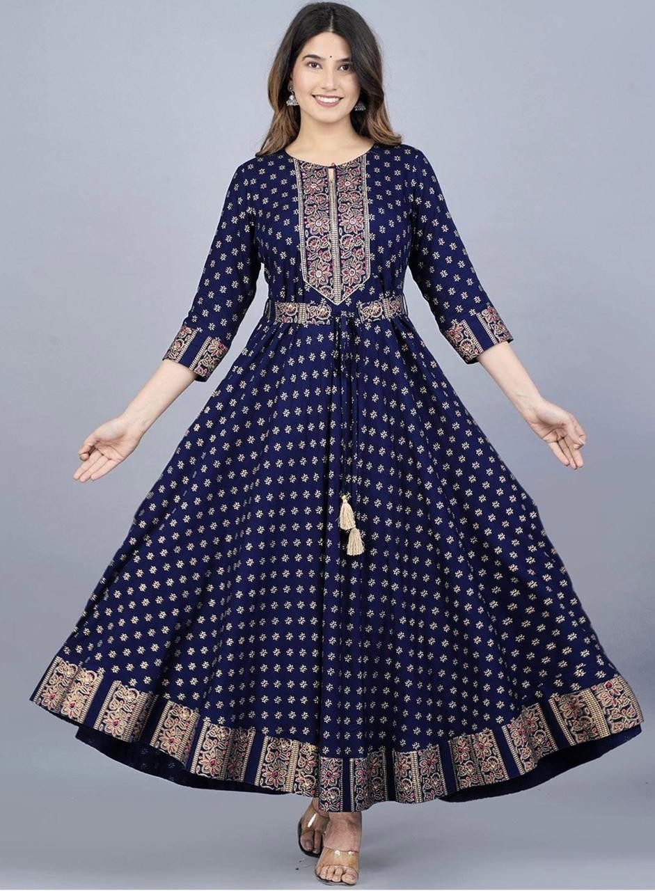 Super Hit 14kg Reyon Beautiful Gown