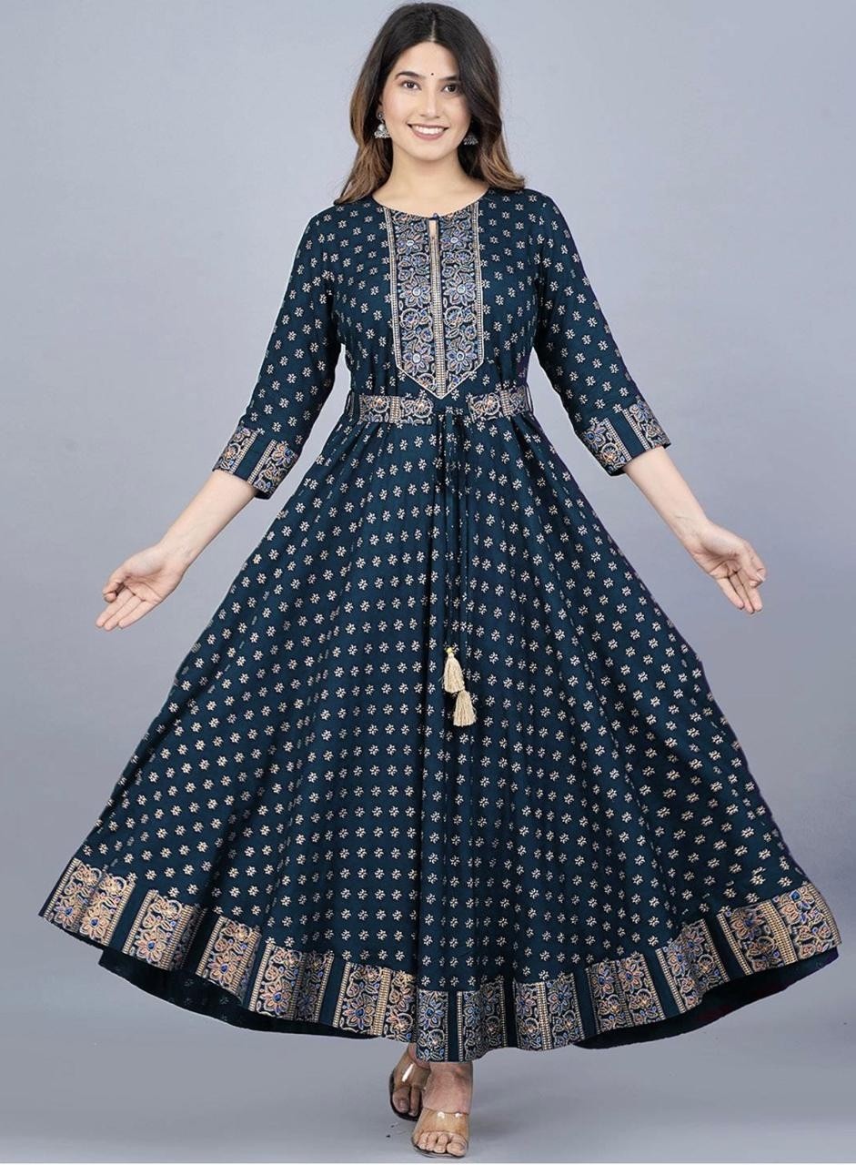 Super Hit 14kg Reyon Beautiful Gown