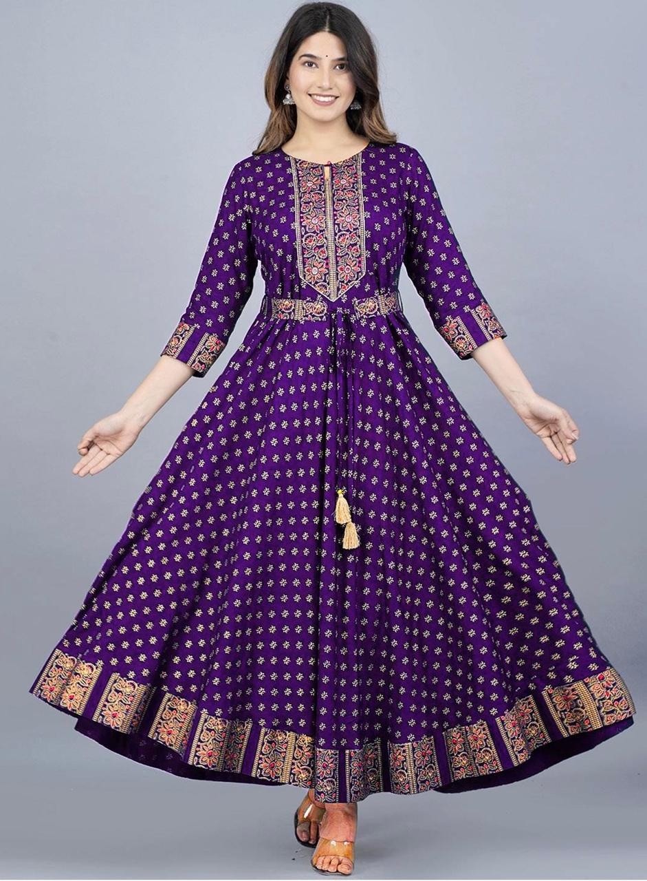 Super Hit 14kg Reyon Beautiful Gown
