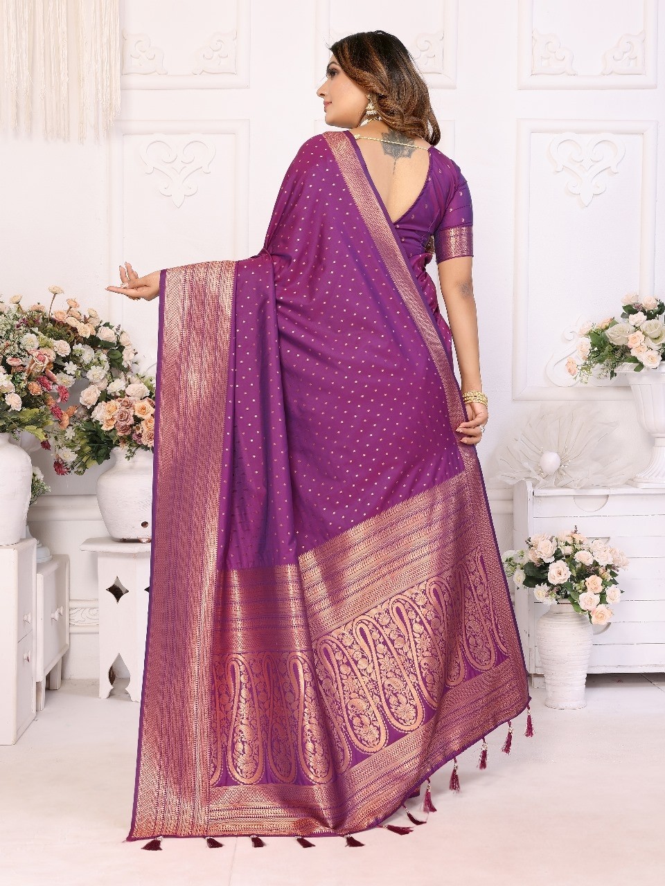  Banarasi Silk Saree | Authentic Handloom Saree 