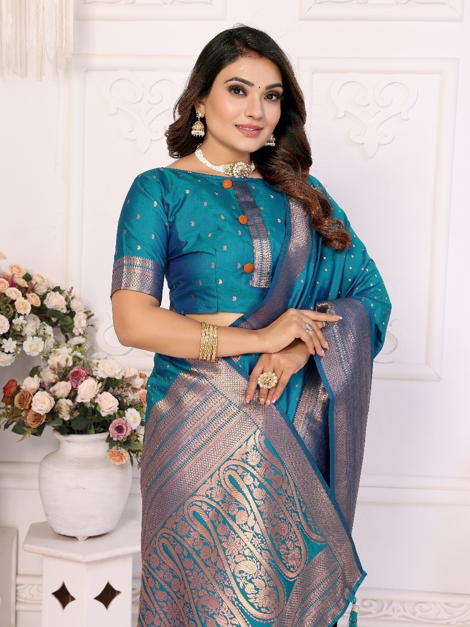  Banarasi Silk Saree | Authentic Handloom Saree 