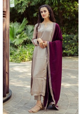  Elegant Foil Print Reyon Salwar Kameez